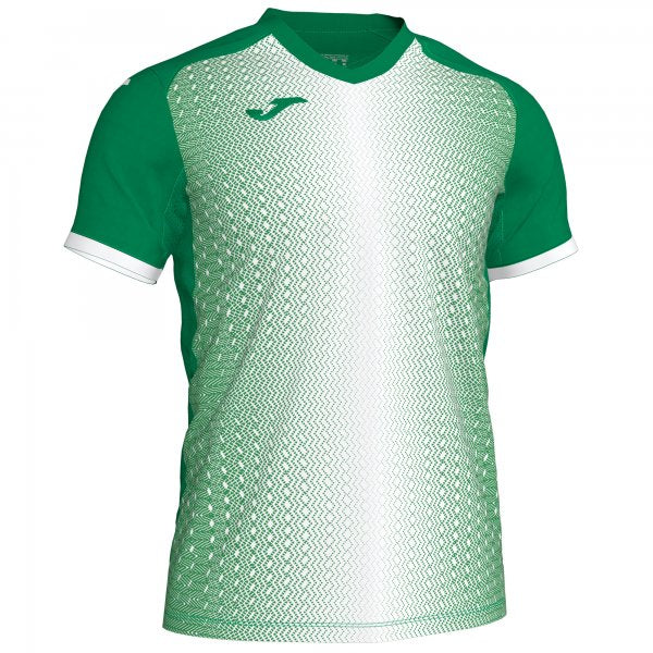 JOMA SUPERNOVA T-SHIRT GREEN-WHITE S/S