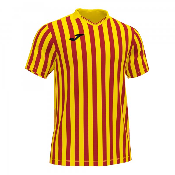 JOMA COPA II SHORT SLEEVE T-SHIRT YELLOW RED