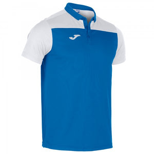 JOMA POLO SHIRT HOBBY II ROYAL-WHITE S/S