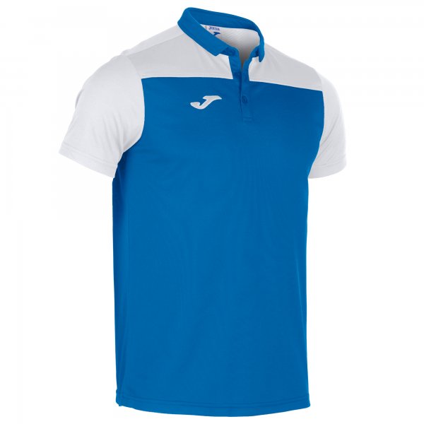 JOMA POLO SHIRT HOBBY II ROYAL-WHITE S/S