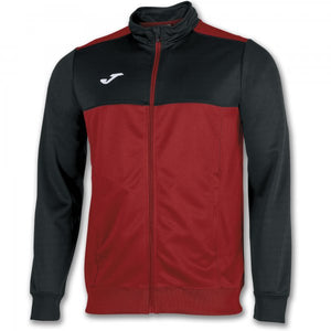 JOMA OPEN JACKET WITH ZIPPER THAT STANDS OUT DUE TO CONTRASTING YOKE AND FORWARD SHOULDER SEAM. INCLUDES ZIPPED POCKETS, RIBBING ON CUFFS FOR A BETTER FIT AND EMBROIDERED LOGO.