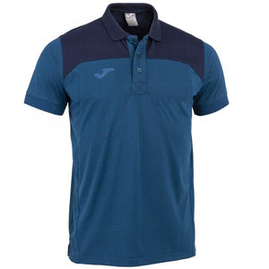 JOMA POLO SHIRT WINNER II COTTON ROYAL-DARK NAVY  S/S