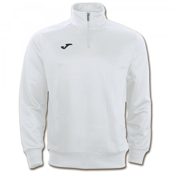 JOMA SWEATSHIRT FARAON WHITE 1/2 ZIPPER