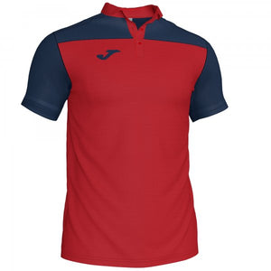 JOMA POLO SHIRT HOBBY II RED-NAVY S/S