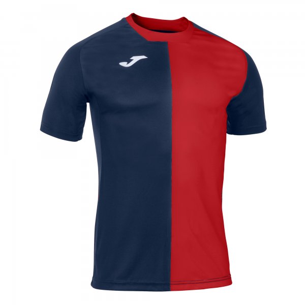 JOMA CITY T-SHIRT DARK NAVY-RED S/S