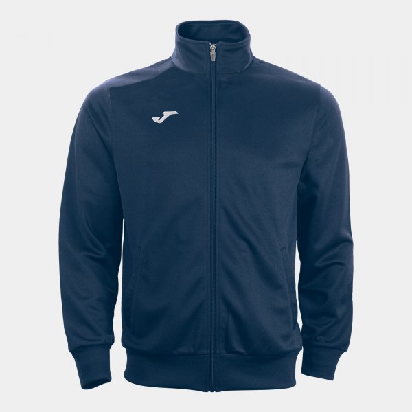 JOMA OPEN JACKET WITH ZIPPPER AND RIBBING AT CUFFS AND WAIST FOR OPTIMAL FIT. ZIPPED SIDE POCKETS.