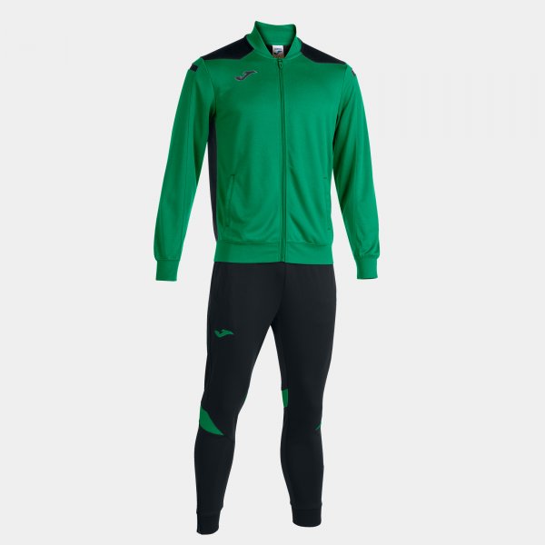 JOMA CHAMPIONSHIP VI TRACKSUIT GREEN BLACK