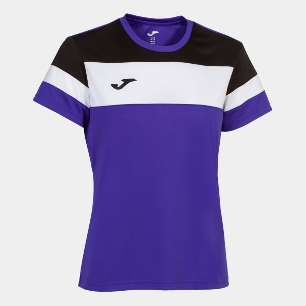 JOMA CREW IV T-SHIRT PURPLE-BLACK S/S