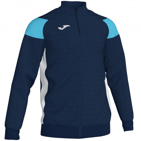 JOMA SWEATSHIRT CREW III DARK NAVY-SKY BLUE