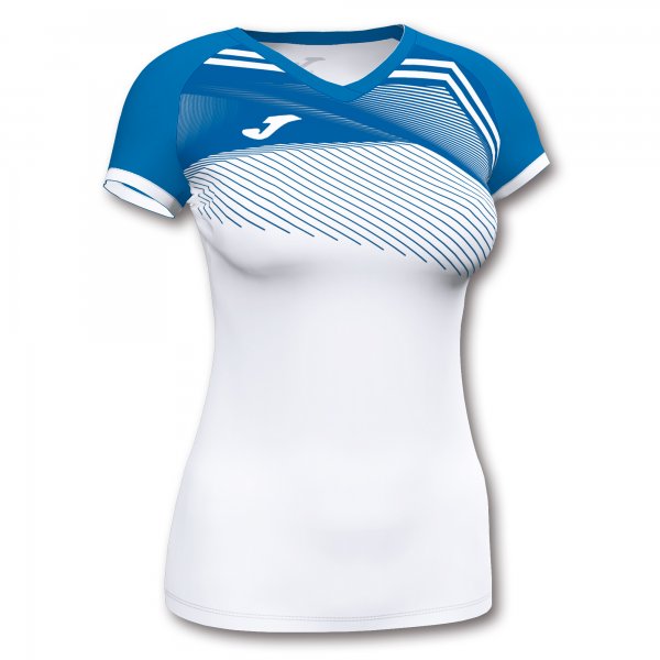 JOMA SUPERNOVA II T-SHIRT WHITE-ROYAL S/S