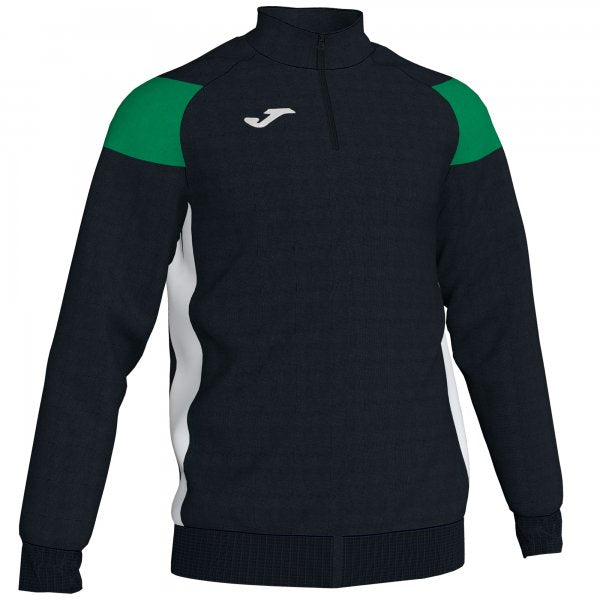 JOMA SWEATSHIRT CREW III BLACK-GREEN-WHITE
