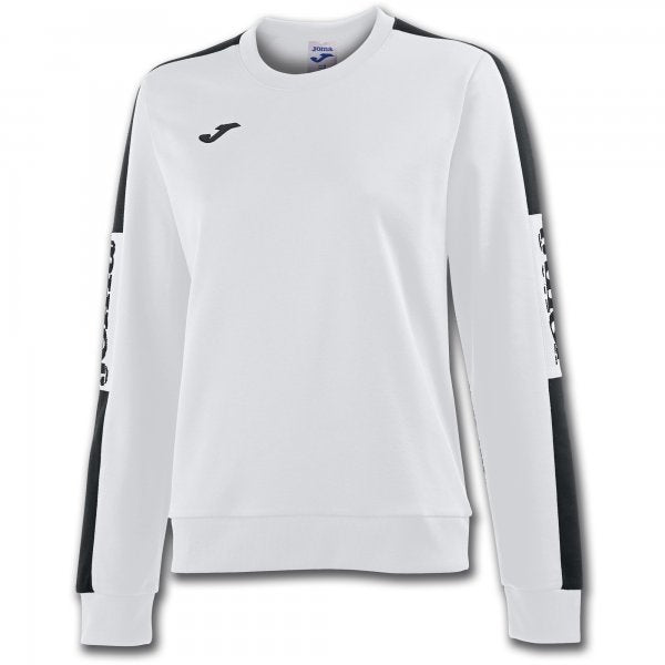 JOMA SWEATSHIRT CHAMPIONSHIP IV WHITE-BLACK WOMAN
