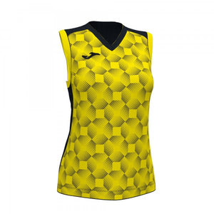 JOMA SUPERNOVA III SLEEVELESS SHIRT BLACK YELLOW