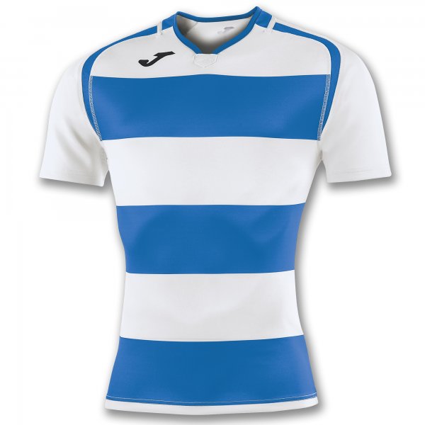 JOMA T-SHIRT PRORUGBY II ROYAL-WHITE S/S