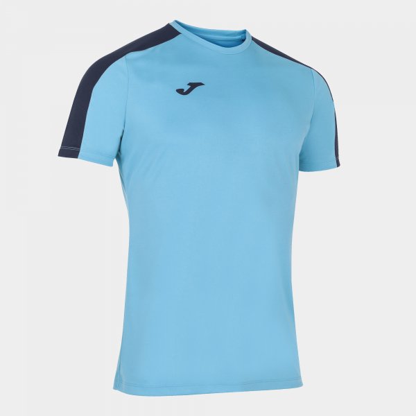 JOMA ACADEMY T-SHIRT FLUOR TURQUOISE-DARK NAVY S/S