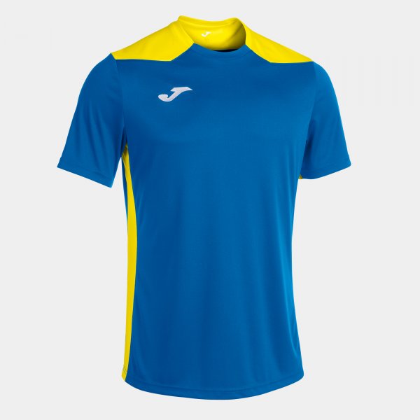 JOMA CHAMPIONSHIP VI SHORT SLEEVE T-SHIRT ROYAL YELLOW