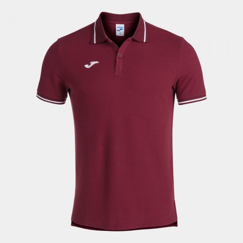 JOMA CONFORT II SHORT SLEEVE POLO BURGUNDY