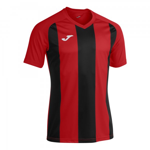 JOMA PISA II SHORT SLEEVE T-SHIRT RED BLACK