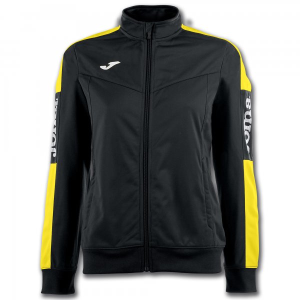 JOMA JACKET CHAMPIONSHIP IV BLACK-YELLOW WOMAN