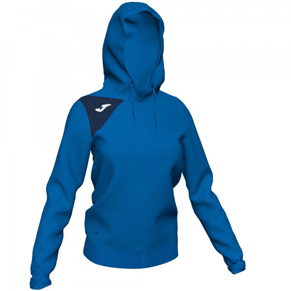 JOMA HOODED JACKET SPIKE II WOMAN ROYAL-DARK NAVY