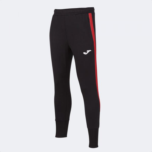 JOMA ADVANCE TRAINING LONG PANTS BLACK RED
