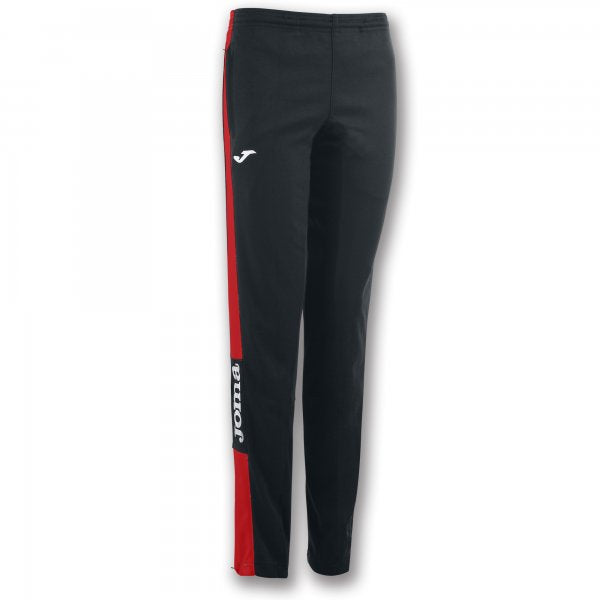 JOMA LONG PANT CHAMPIONSHIP IV BLACK-RED WOMAN