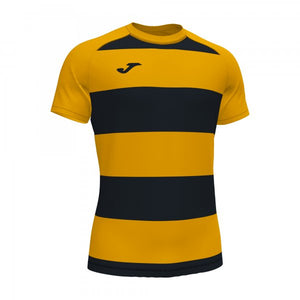JOMA PRORUGBY II SHORT SLEEVE T-SHIRT AMBER BLACK