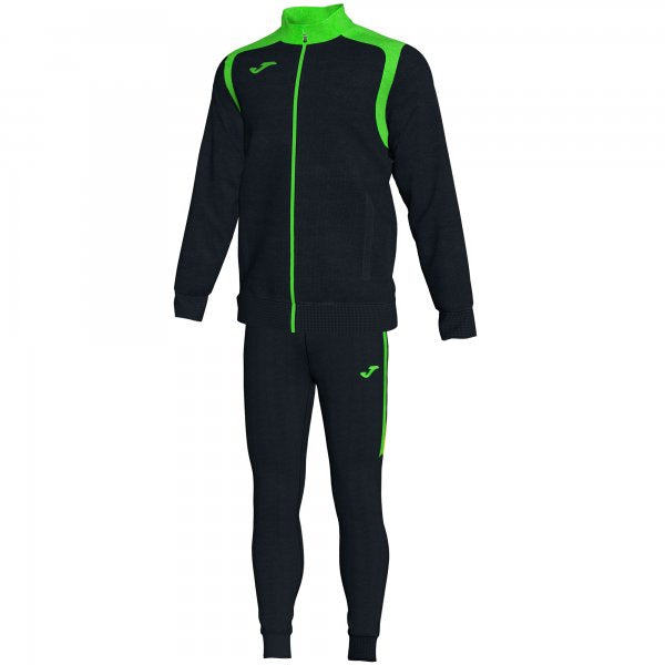 JOMA TRACKSUIT CHAMPIONSHIP V BLACK-FLUOR GREEN