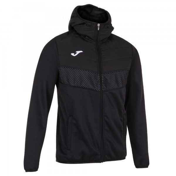 JOMA BERNA II HOODIE JACKET BLACK
