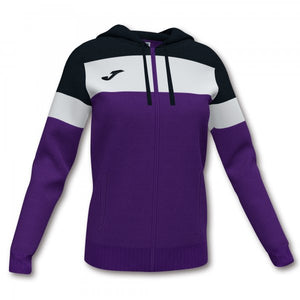 JOMA CREW IV HOODIE JACKET PURPLE-BLACK