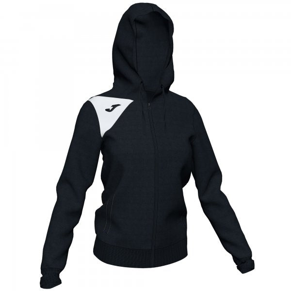 JOMA HOODED JACKET SPIKE II WOMAN BLACK-WHITE