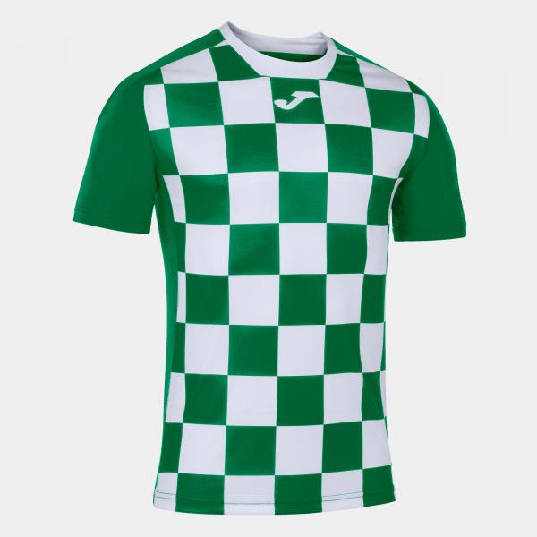 JOMA FLAG II T-SHIRT GREEN-WHITE S/S