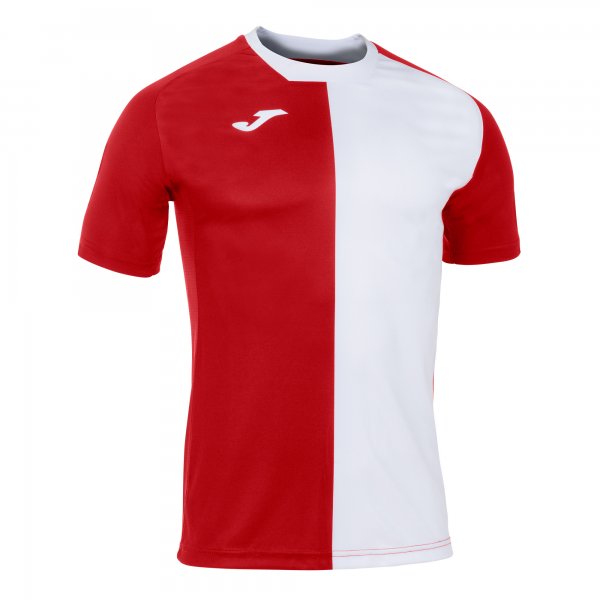JOMA CITY T-SHIRT RED-WHITE S/S