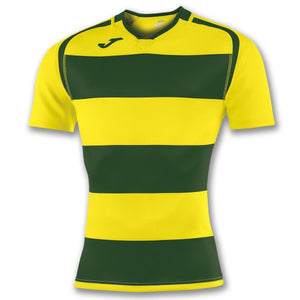 JOMA T-SHIRT PRORUGBY II GREEN-YELLOW S/S