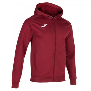 JOMA JACKET HOODIE MENFIS BURGUNDY