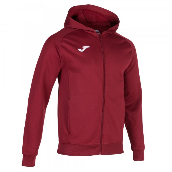 JOMA JACKET HOODIE MENFIS BURGUNDY