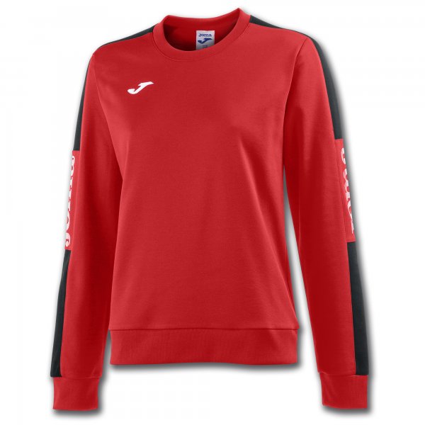 JOMA SWEATSHIRT CHAMPIONSHIP IV RED-BLACK WOMAN
