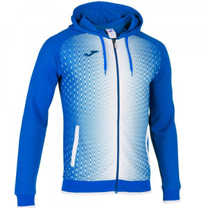 JOMA JACKET HOODED SUPERNOVA ROYAL-WHITE