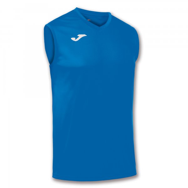 JOMA SLEEVELESS SHIRT WITH V-NECK WITH DRY MX, A TECHNOLOGY CAPABLE OF CONTROLLING THE SPORTSPERSON'S PERSPIRATION.