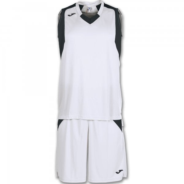 JOMA SET FINAL WHITE-BLACK SLEEVELESS