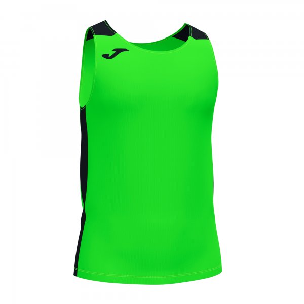 JOMA RECORD II TANK TOP FLUOR GREEN BLACK