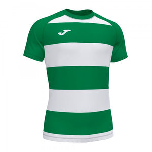 JOMA PRORUGBY II SHORT SLEEVE T-SHIRT GREEN WHITE