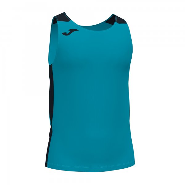 JOMA RECORD II TANK TOP TURQUOISE BLACK