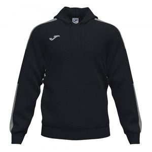 JOMA STREET HOODIE BLACK MELANGE GRAY