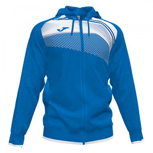 JOMA SUPERNOVA II HOODIE JACKET ROYAL-WHITE