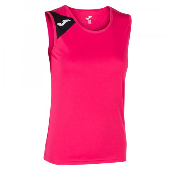 JOMA TSHIRT SPIKE FUCHSIA-BLACK SLEEVELESS