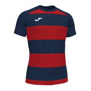 JOMA PRORUGBY II SHORT SLEEVE T-SHIRT NAVY RED
