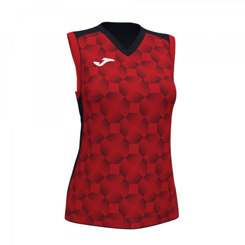 JOMA SUPERNOVA III SLEEVELESS SHIRT BLACK RED