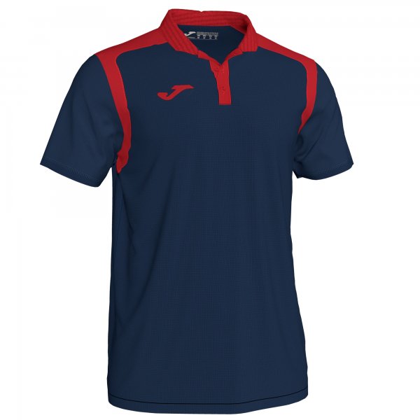 JOMA POLO CHAMPIONSHIP V DARK NAVY-RED S/S