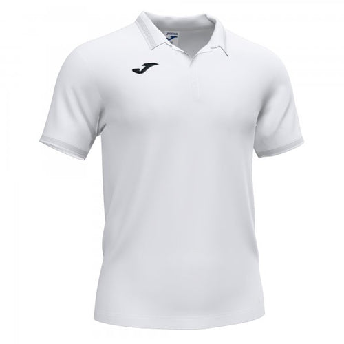 JOMA CAMPUS III POLO WHITE S/S